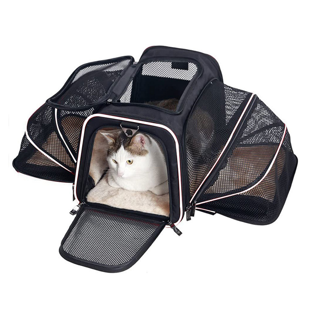 Portable Breathable Foldable Cat Carrier Bag Outgoing Outdoor Travel