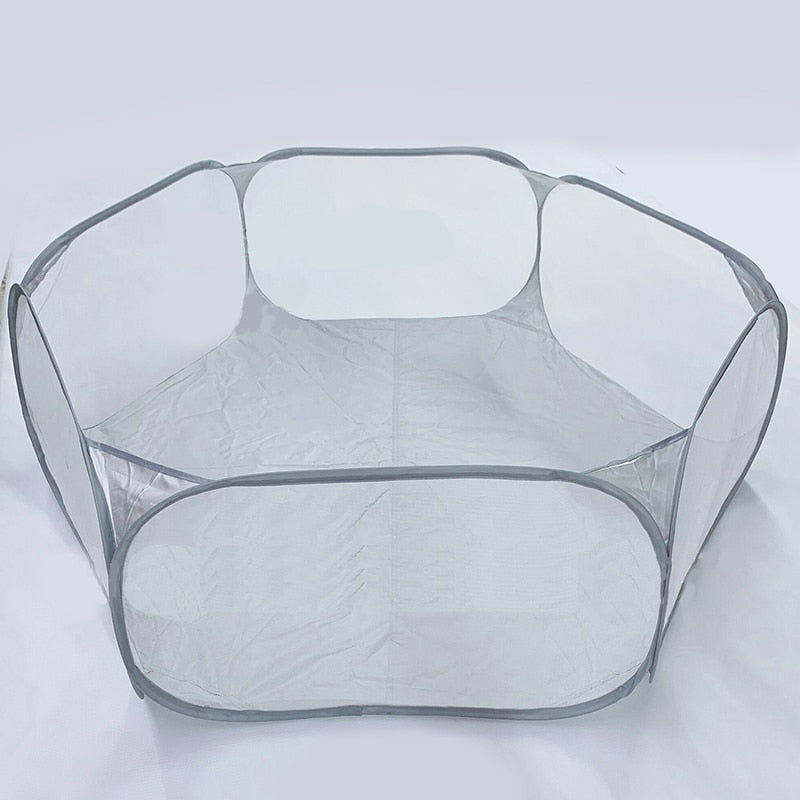 Pet Playpen Portable Indoor / Outdoor Small Playground Fence for Small Pets and Rodents