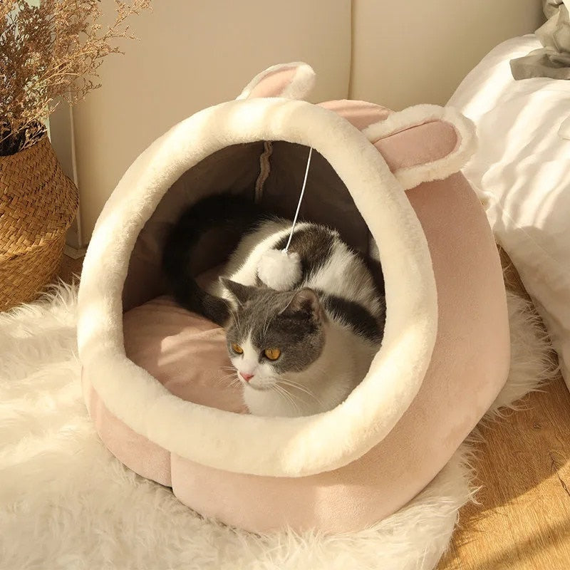 Sweet Cats Warm Basket Cozy Lounger Cushion