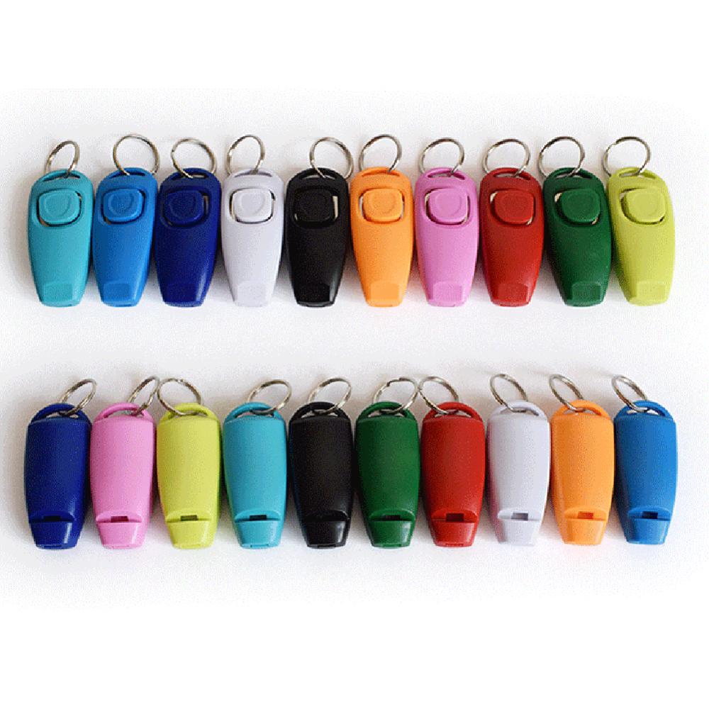 Dog Whistle And Clicker Puppy Training Aid Tool