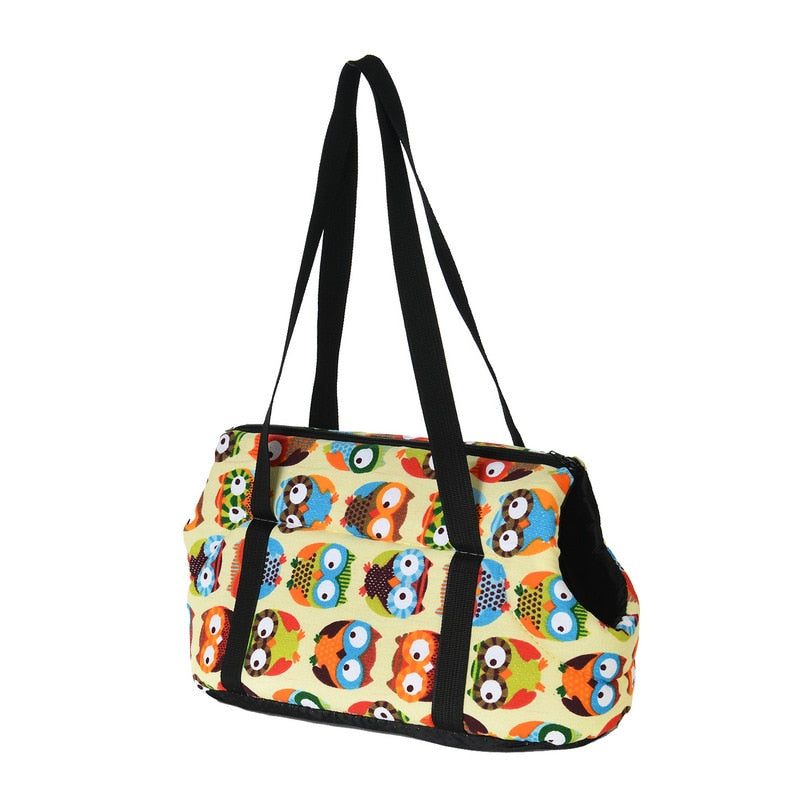 Pet Carrier For Small Dogs Cats Warm Fleece Bag for Outdoor Travel