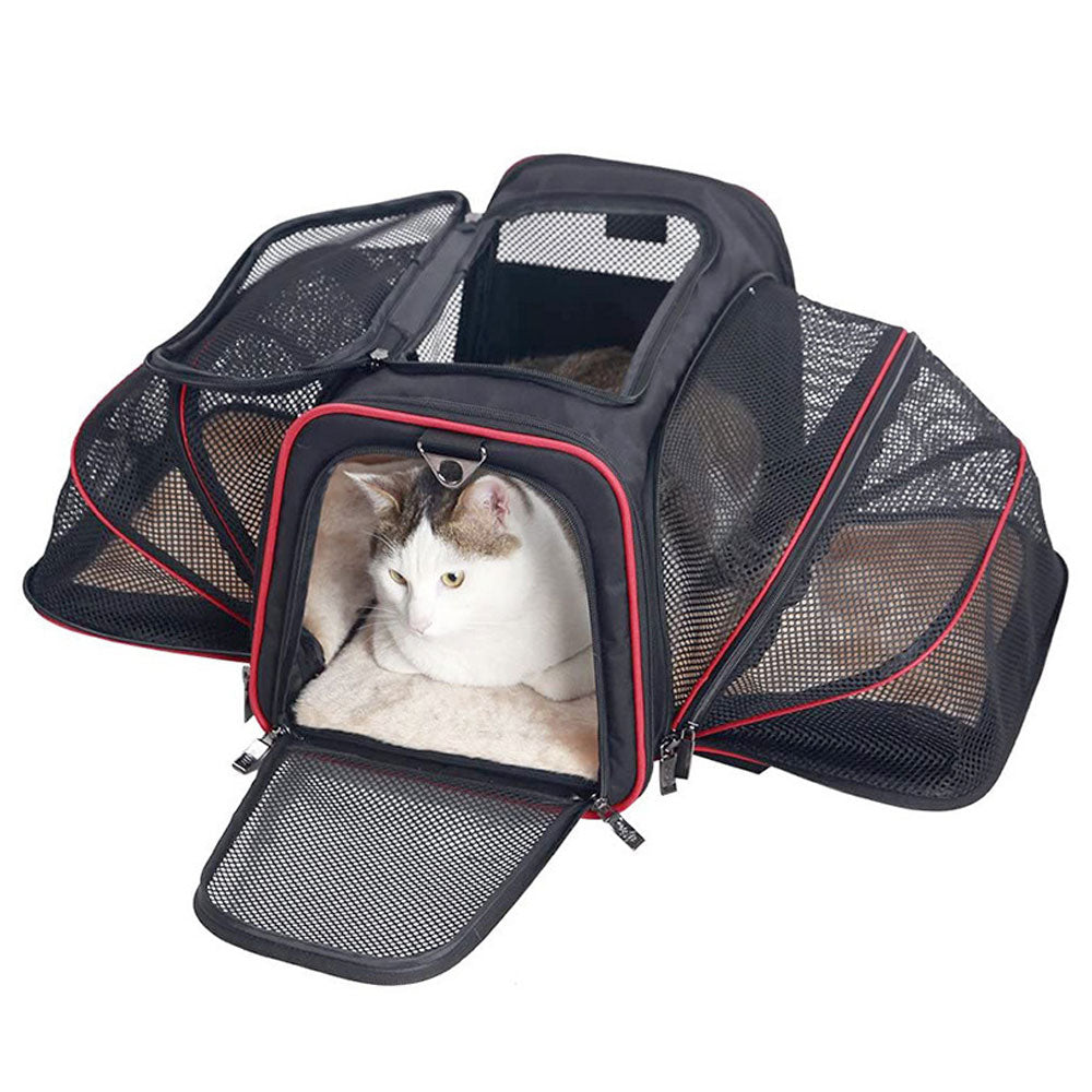 Portable Breathable Foldable Cat Carrier Bag Outgoing Outdoor Travel