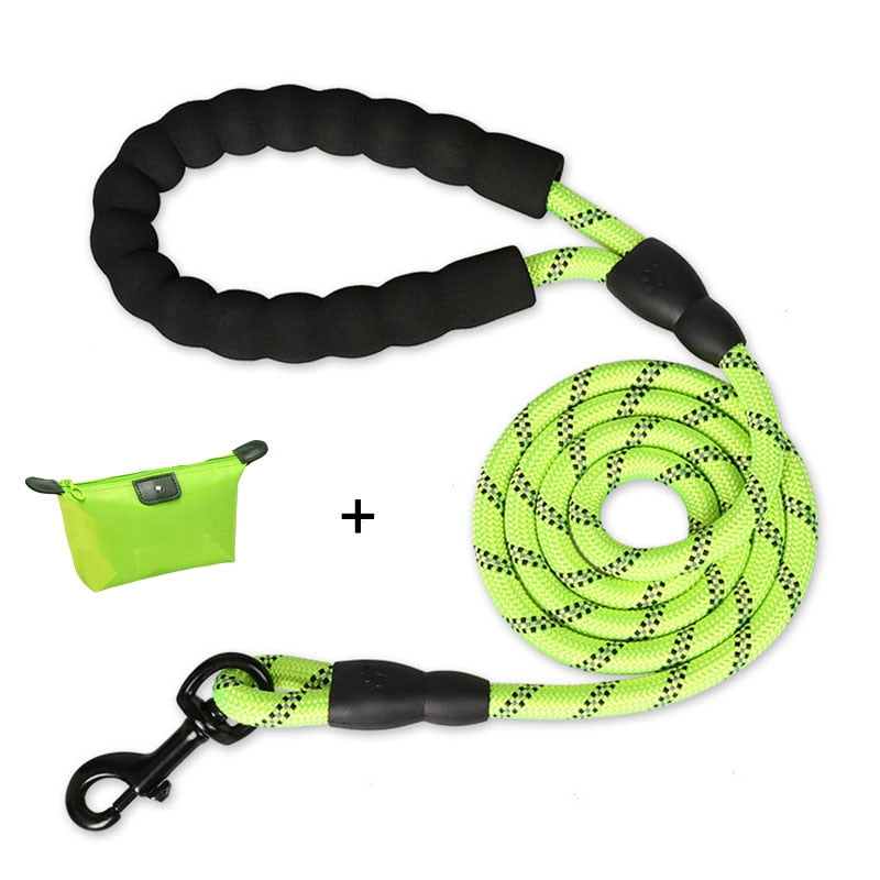 Fur Baby Life Loves this * High Quality Luminous Beautiful 1.5M Nylon Safety Buckle Dog Pet Leash