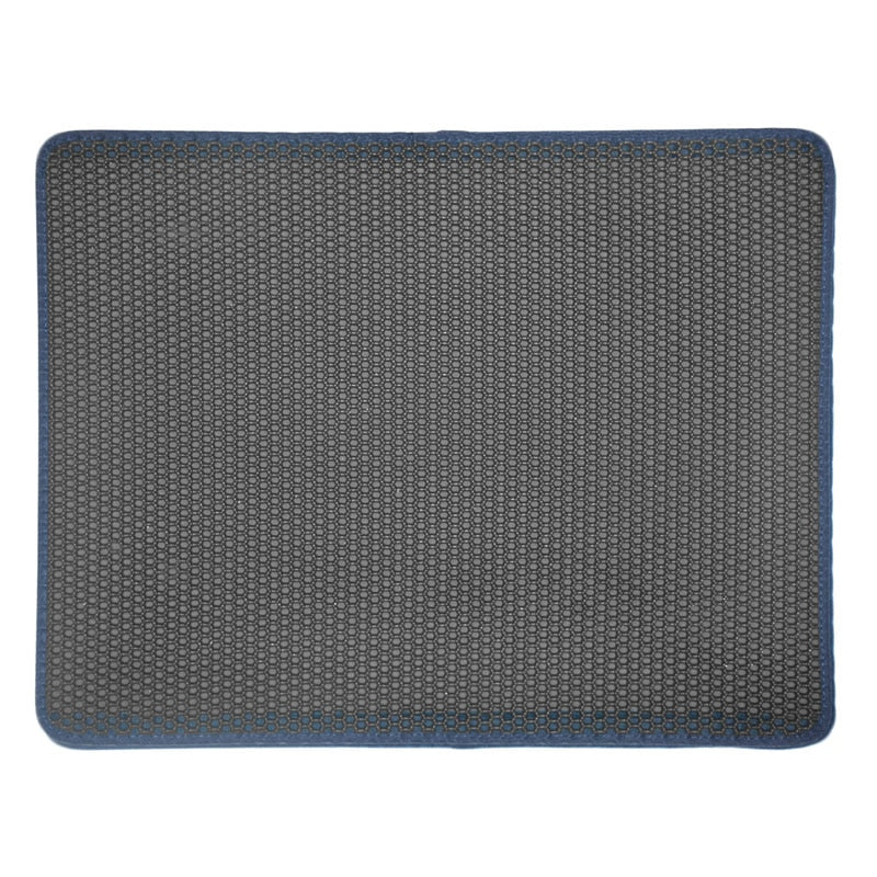 Waterproof Pet Cat Litter Mat EVA Double Layer Cat Litter Trapping
