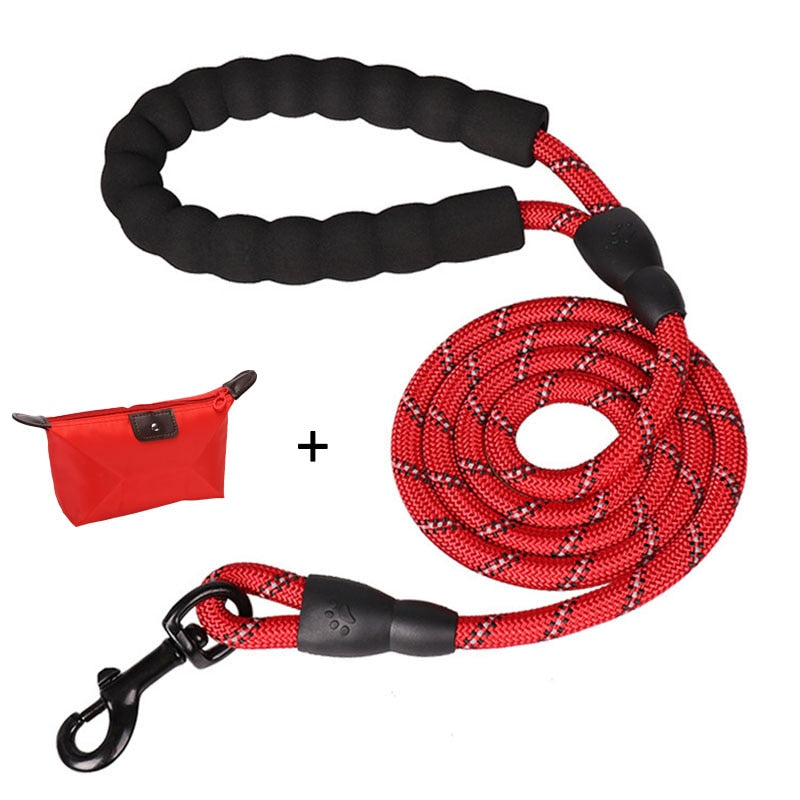 Fur Baby Life Loves this * High Quality Luminous Beautiful 1.5M Nylon Safety Buckle Dog Pet Leash