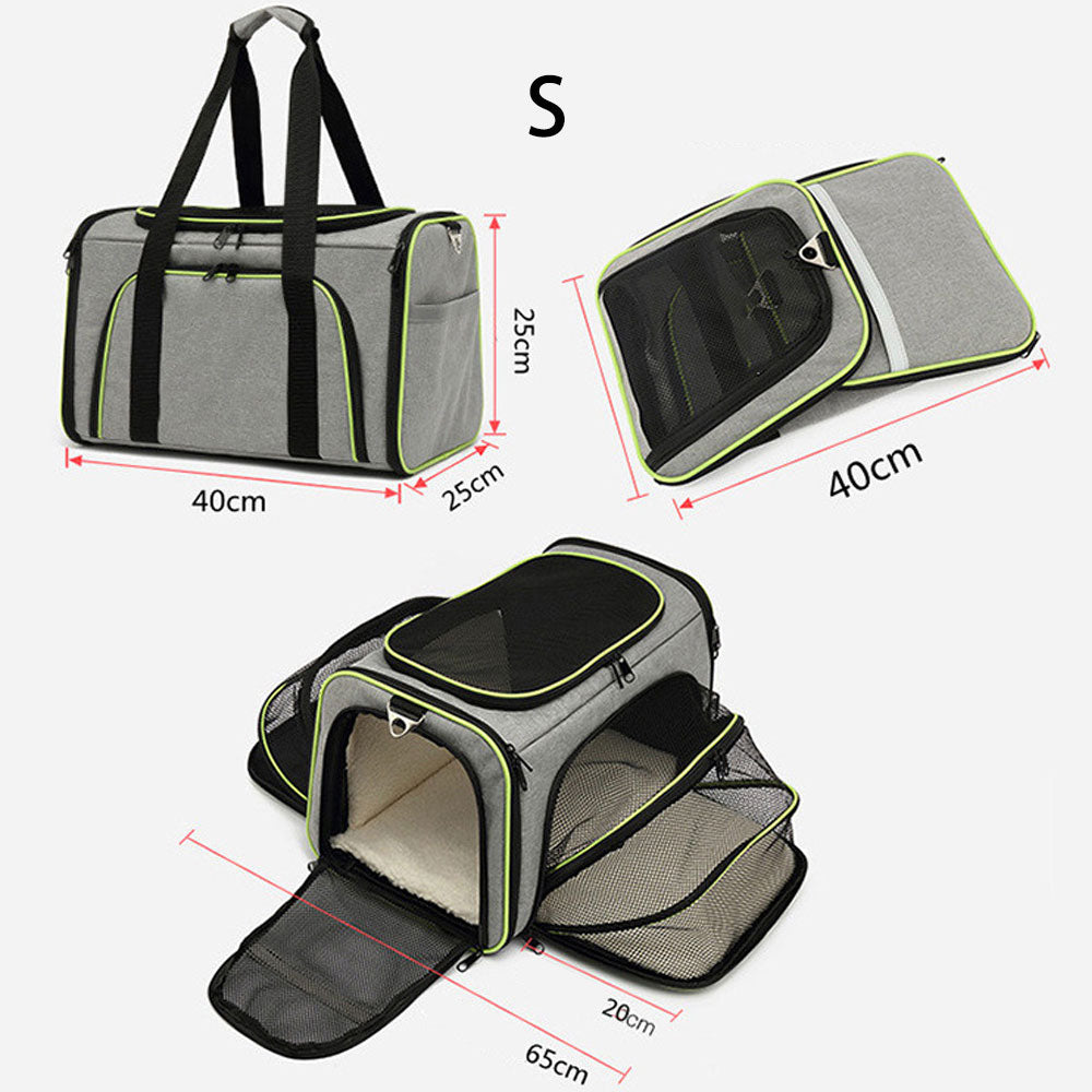 Portable Breathable Foldable Cat Carrier Bag Outgoing Outdoor Travel