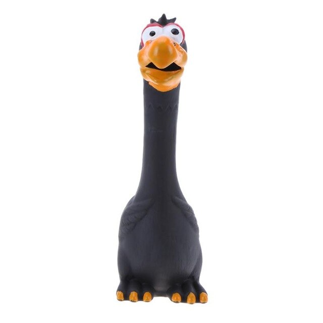 Screaming Chicken Squeeze Sound Toy Dog with Squeaker Chew