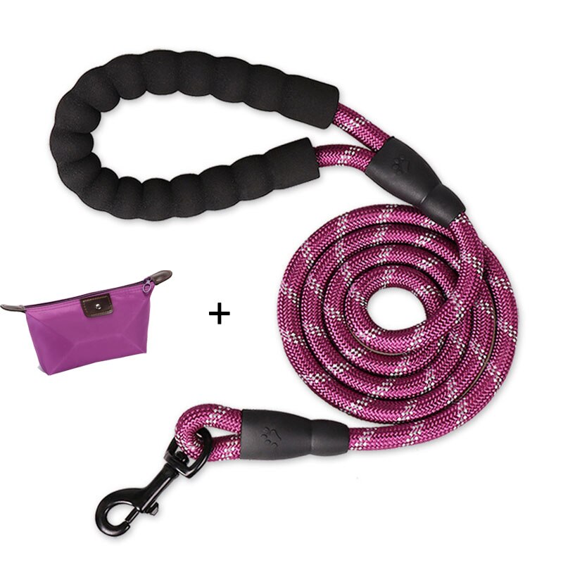 Fur Baby Life Loves this * High Quality Luminous Beautiful 1.5M Nylon Safety Buckle Dog Pet Leash