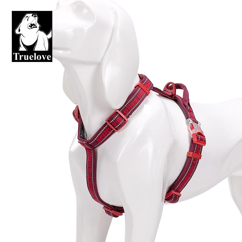 Truelove Pet Harness No Pull Breathable Mesh Reflective Sport Padded