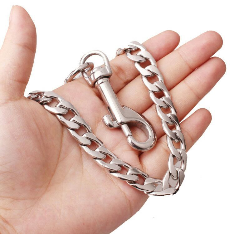 Gold Chain Dog Lead Stainless Steel