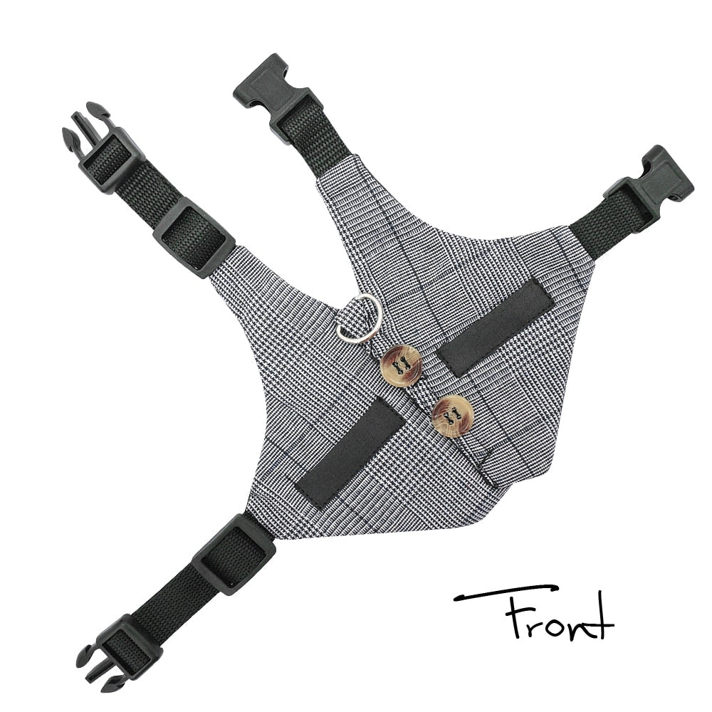Stylish Waistcoat Harness for Small Dogs, Cats and Other Small Pets