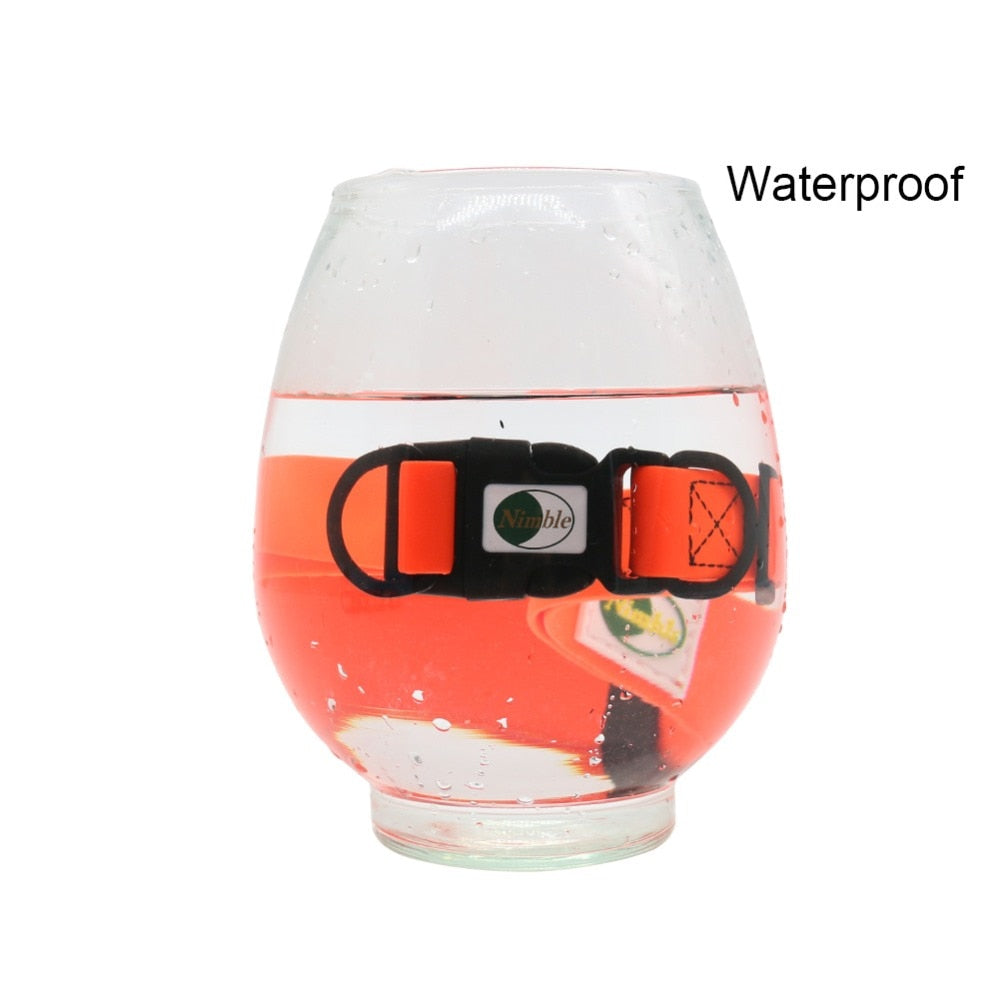 PVC waterproof Dogs Collar Easy to Clean
