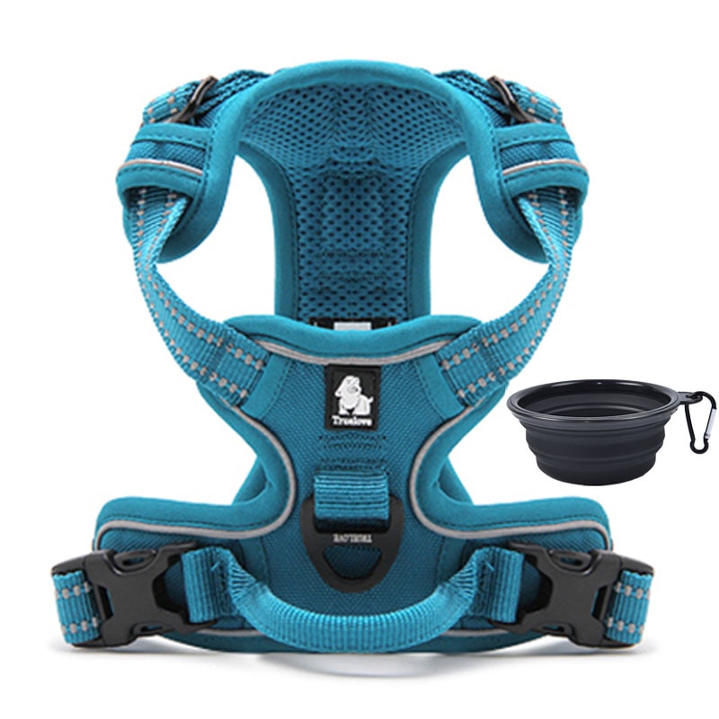 Truelove Dog Harness Durable Reflective Safety Lift Seat Belt Clip for Dog Travel