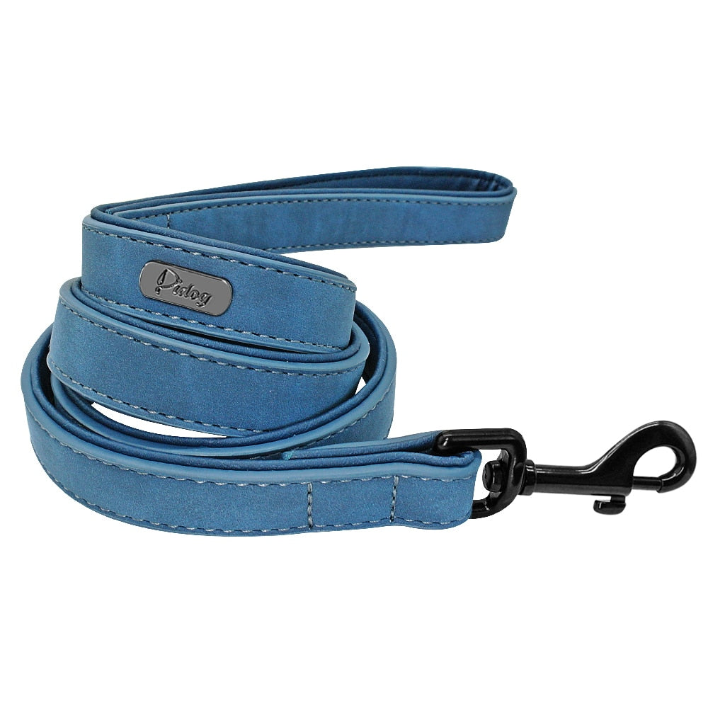 Dog Leather Lead in a Variety of Colours and sizes