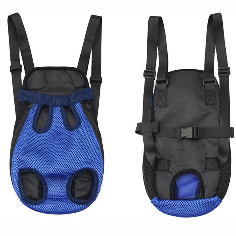 Denim Pet Dog/Cat Backpack for Outdoor Travel