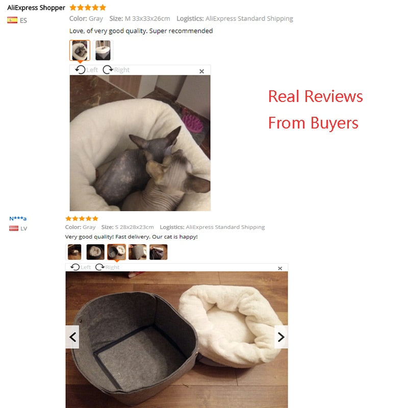 Hoopet Mr Meow Designer Cat Bed Soft High Quality Comfortable Winter House