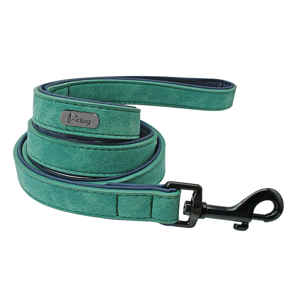 Dog Leather Lead in a Variety of Colours and sizes