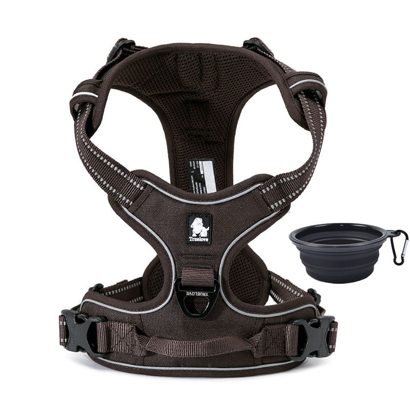 Truelove Dog Harness Durable Reflective Safety Lift Seat Belt Clip for Dog Travel