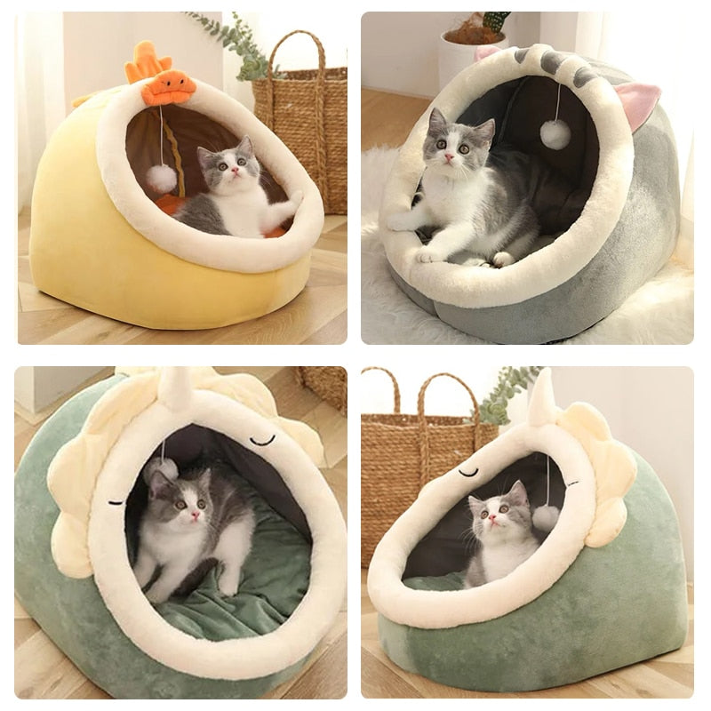 Sweet Cats Warm Basket Cozy Lounger Cushion