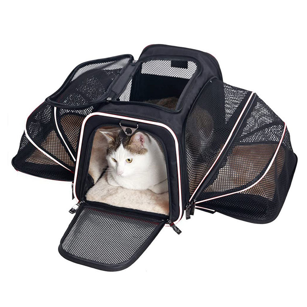 Portable Breathable Foldable Cat Carrier Bag Outgoing Outdoor Travel