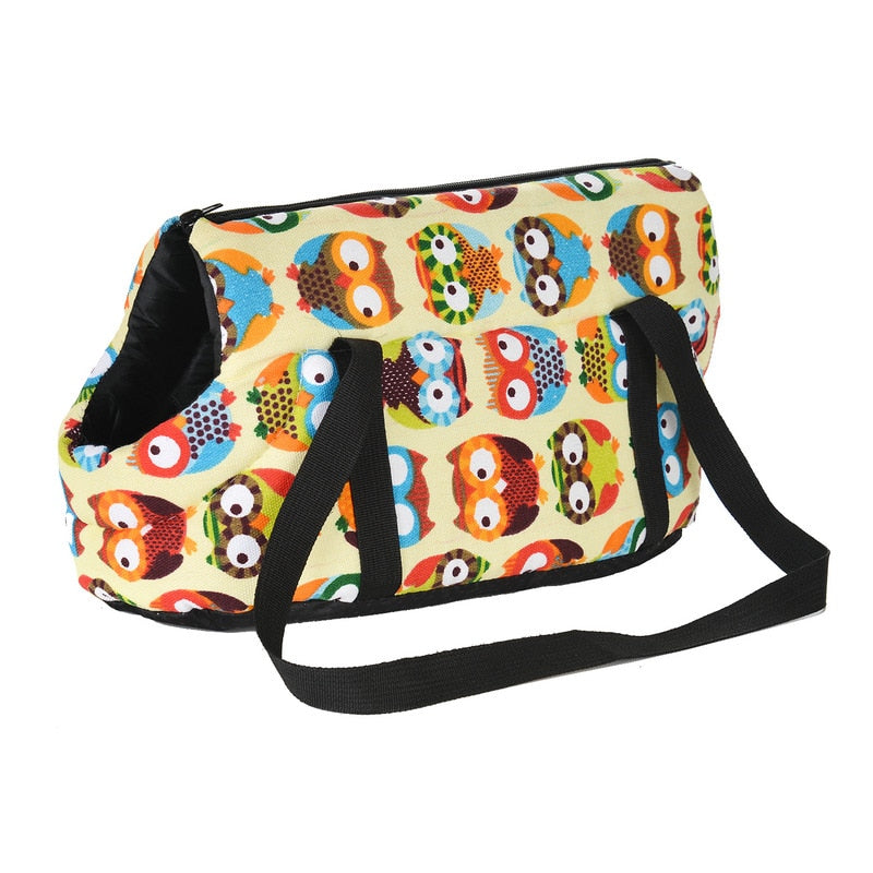 Pet Carrier For Small Dogs Cats Warm Fleece Bag for Outdoor Travel