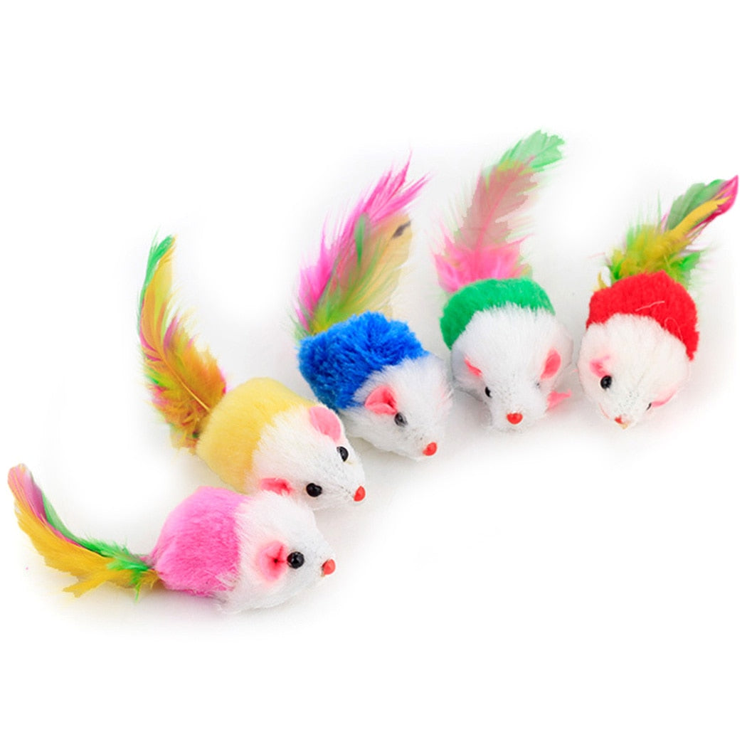 Cats Toy Stick Feather Wand With Various Accessories for Interactive Play