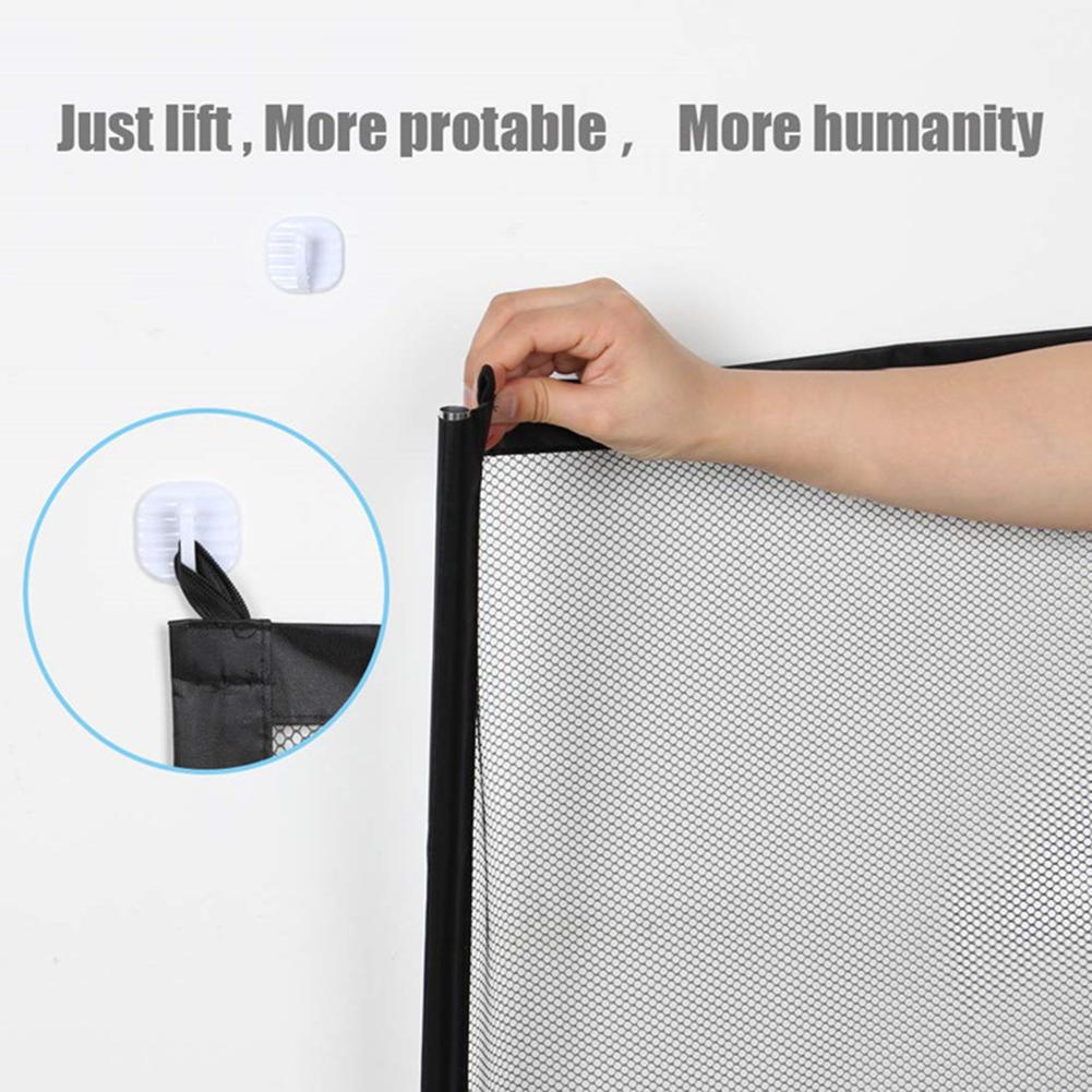 Pet Barrier/Fence Portable Folding Breathable Mesh Dog Gate
