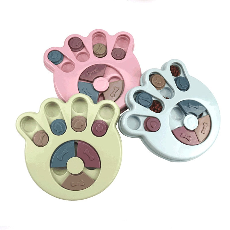 Dog Puzzle Toy Increase IQ Interactive Slow Food Dispenser