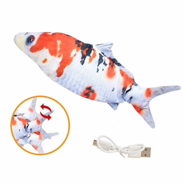 Interactive Electronic Floppy Fish Toys for Dogs