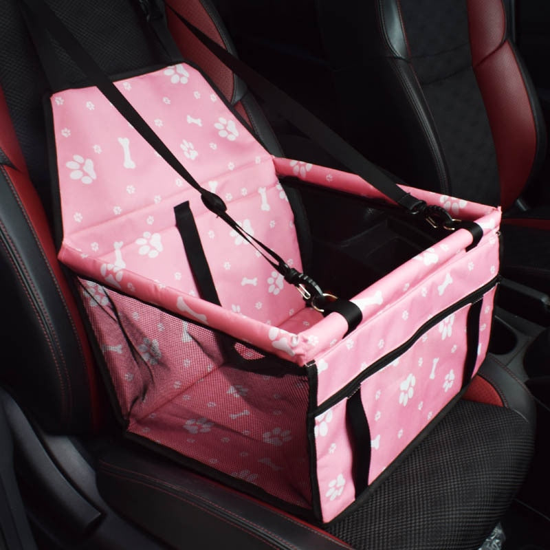 Double Thick Travel Bag Foldable Waterproof Dog Safety Car Seat Bag