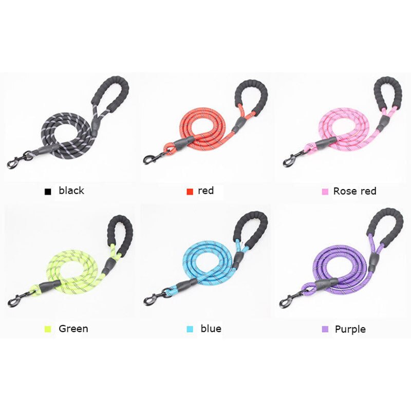 Fur Baby Life Loves this * High Quality Luminous Beautiful 1.5M Nylon Safety Buckle Dog Pet Leash