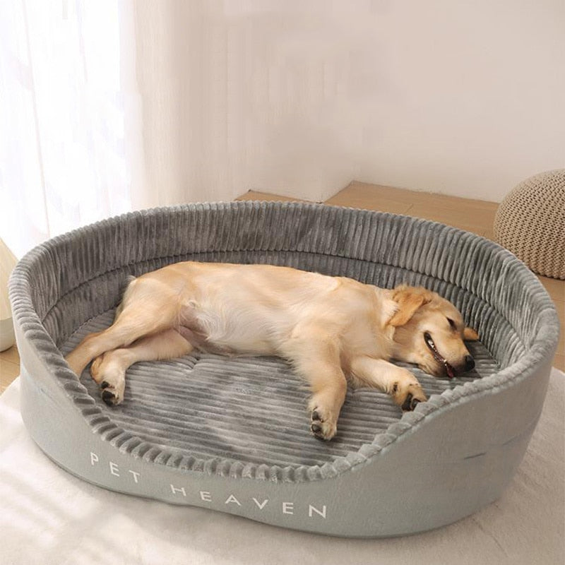 Soft Double-Side Dog Bed for Big Dogs Warm Comfortable Sofa