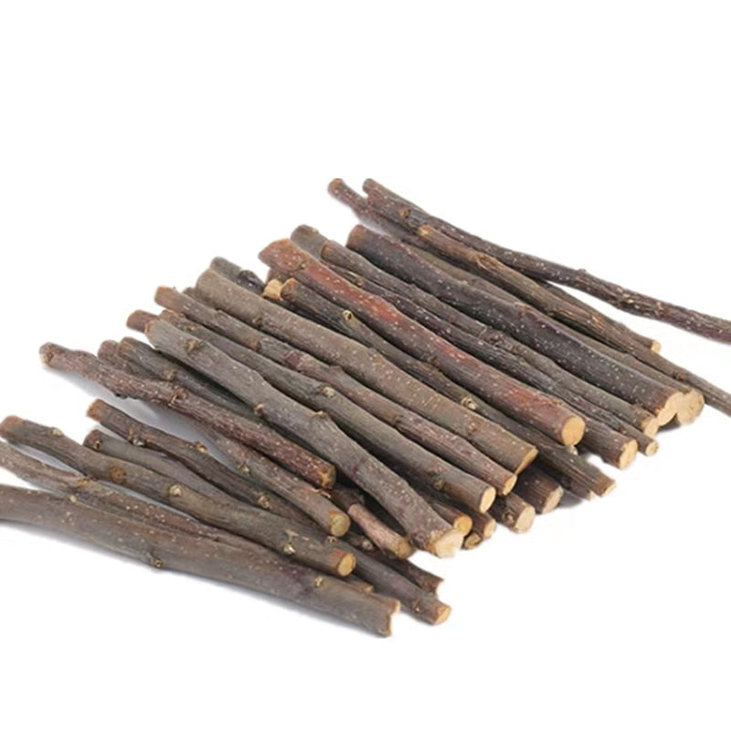 Teeth Grinding Apple Tree Stick with Minerals For Hamsters and Other Small Rodents