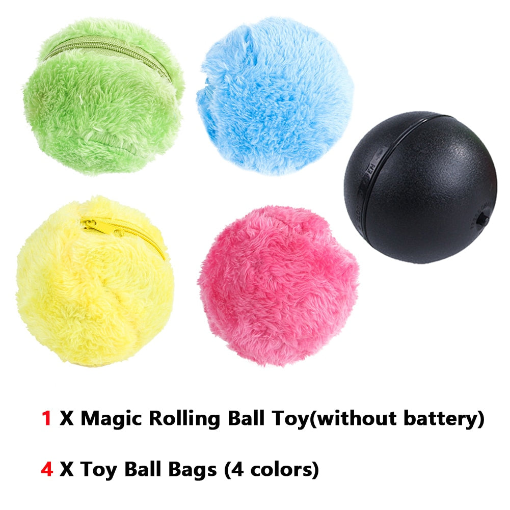 Magic Roller Ball Activation Automatic Ball Dog Cat Interactive Funny Chew