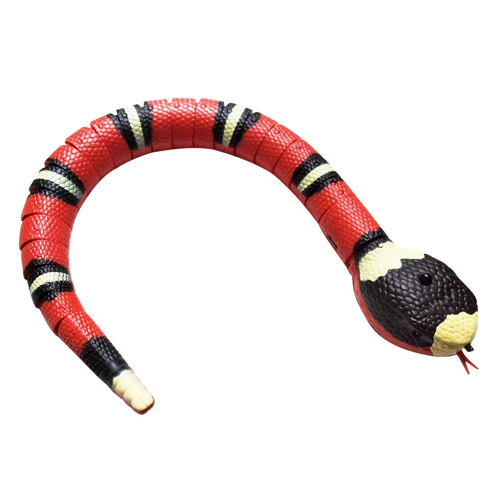 Interactive Snake Cat Toy With Automatic Sensor(Rechargeable)