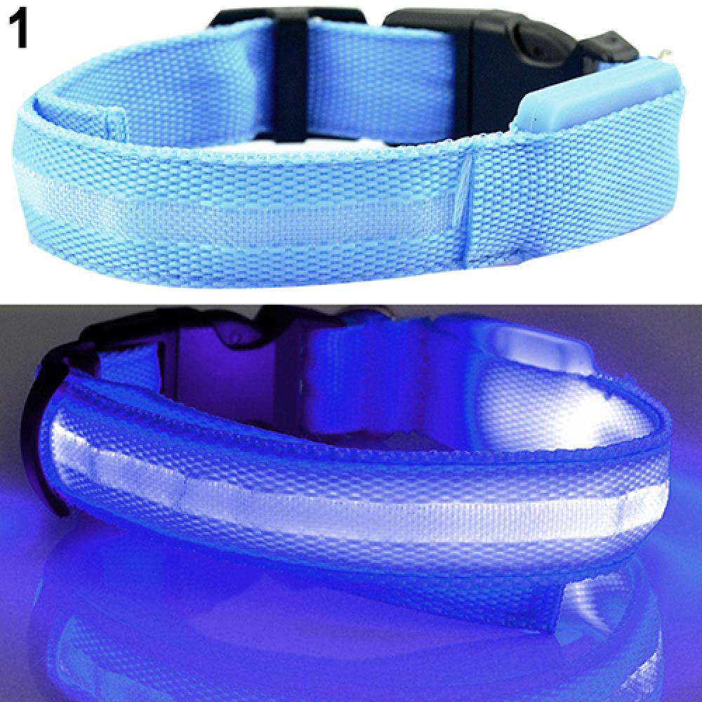LED Dog Anti-lost Collar Glowing Luminous LED Light