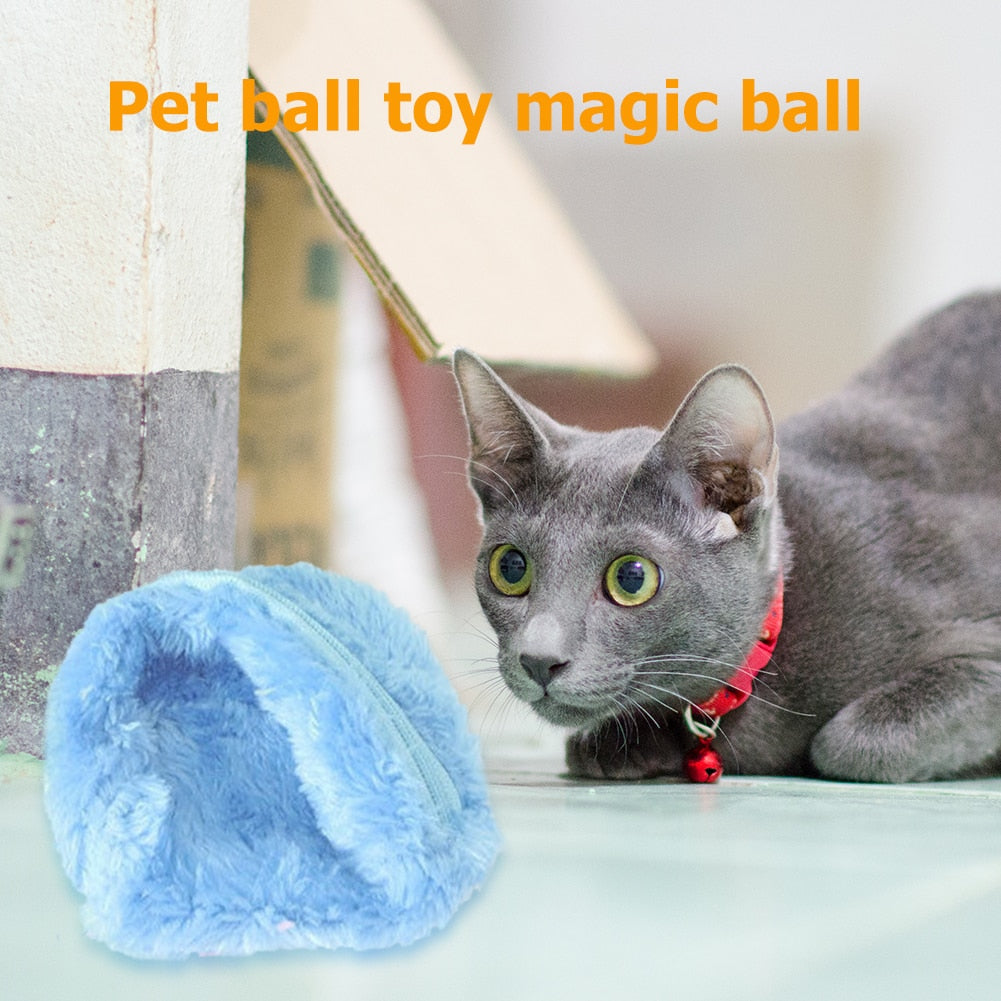 Magic Roller Ball Activation Automatic Ball Dog Cat Interactive Funny Chew
