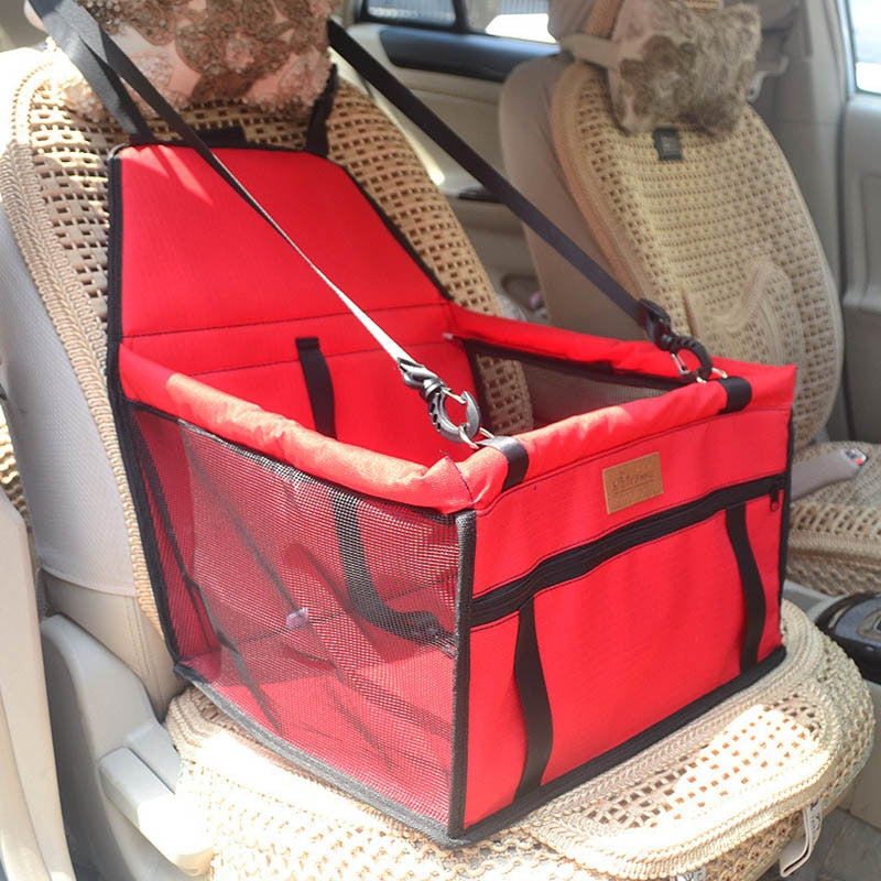 Double Thick Travel Bag Foldable Waterproof Dog Safety Car Seat Bag