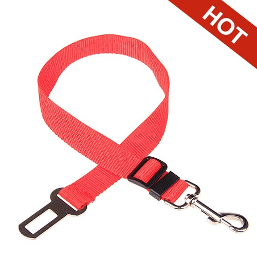 Adjustable Dog Seat/Safety Belt with Safety Clip Lever(Multiple colours available)