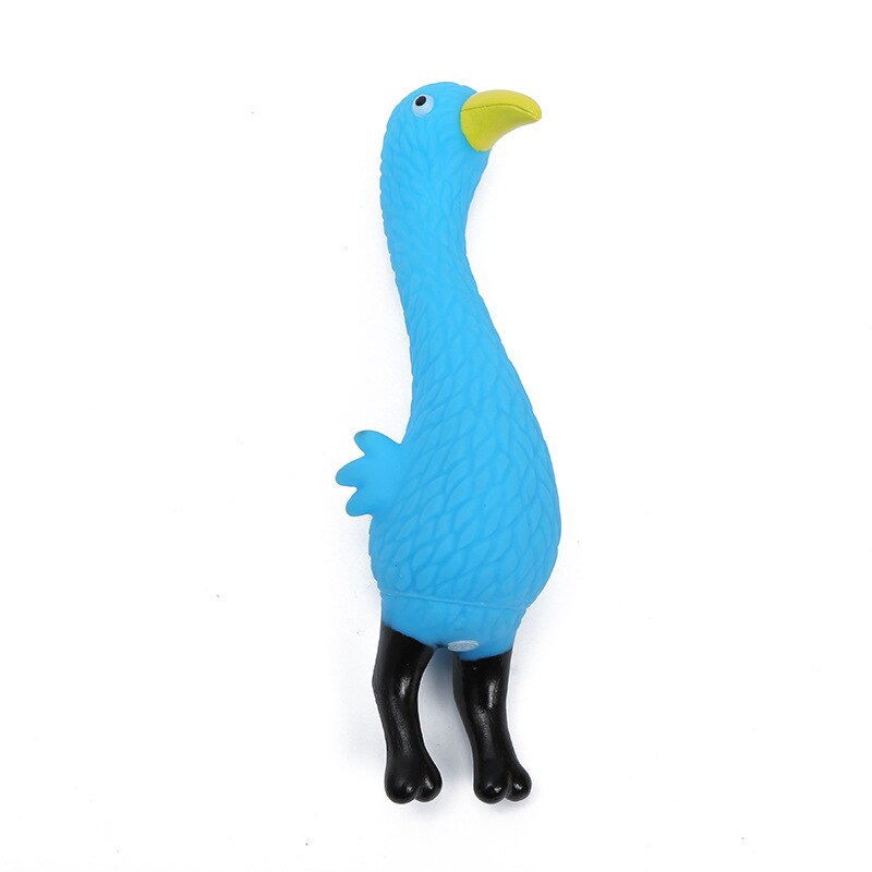 Screaming Chicken Squeeze Sound Toy Dog with Squeaker Chew