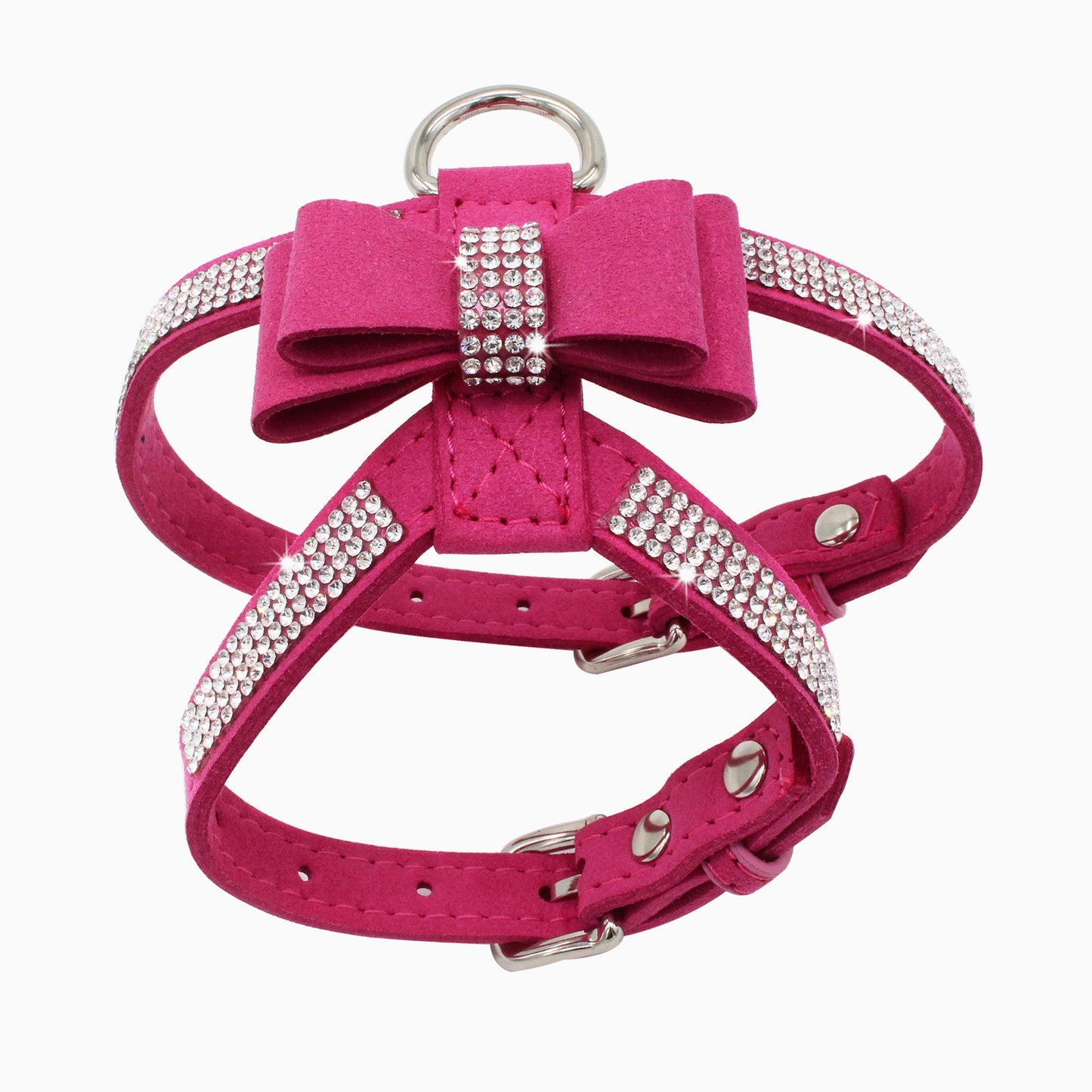 Rhinestone Bow Harness & Leads for Small Dogs & Cats