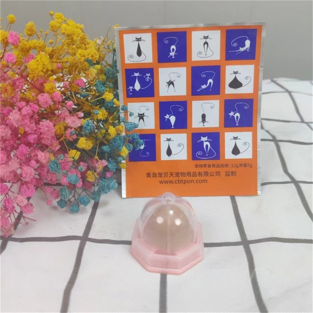 100% All Natural Catnip Wall Ball to Clean Mouths & Promote Digestion