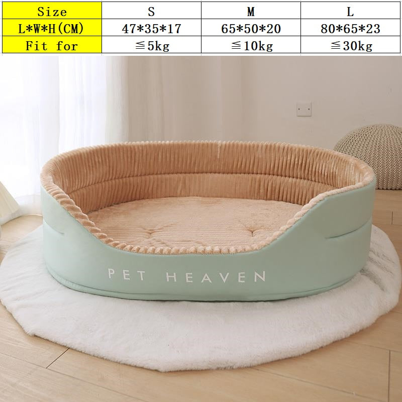 Soft Double-Side Dog Bed for Big Dogs Warm Comfortable Sofa