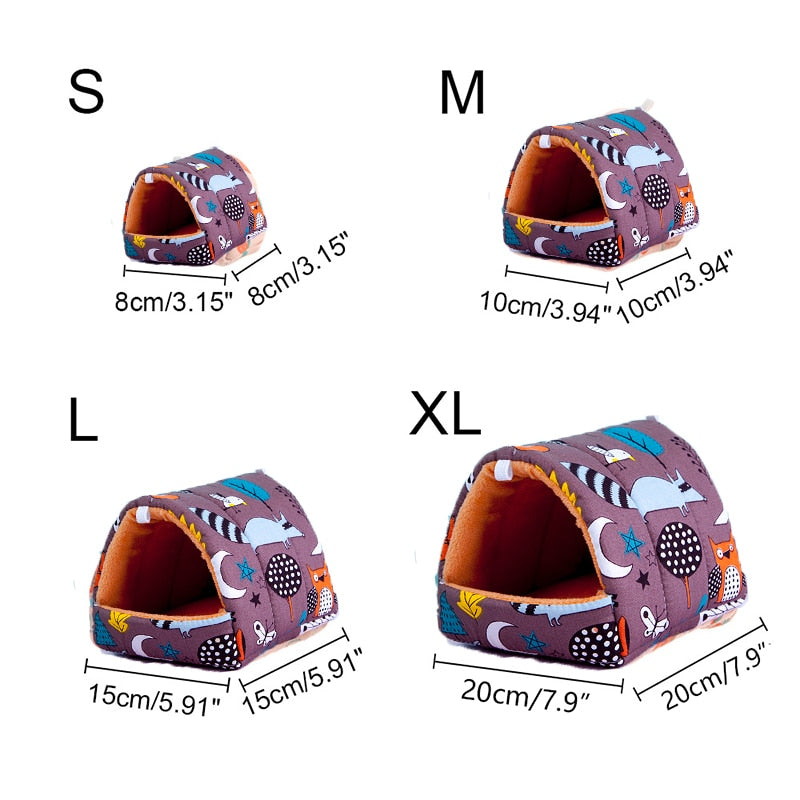 Small Bed Hammock For Hamsters And Other Small Rodents