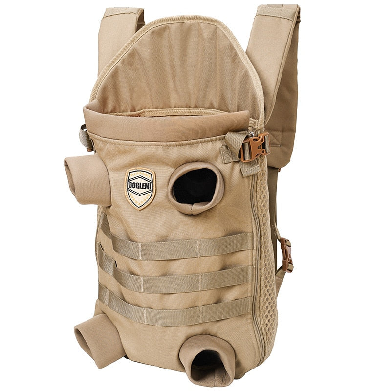 Front Dog Backpack Designer Shoulder Carrier Bag For Hiking Outdoors & Traveling