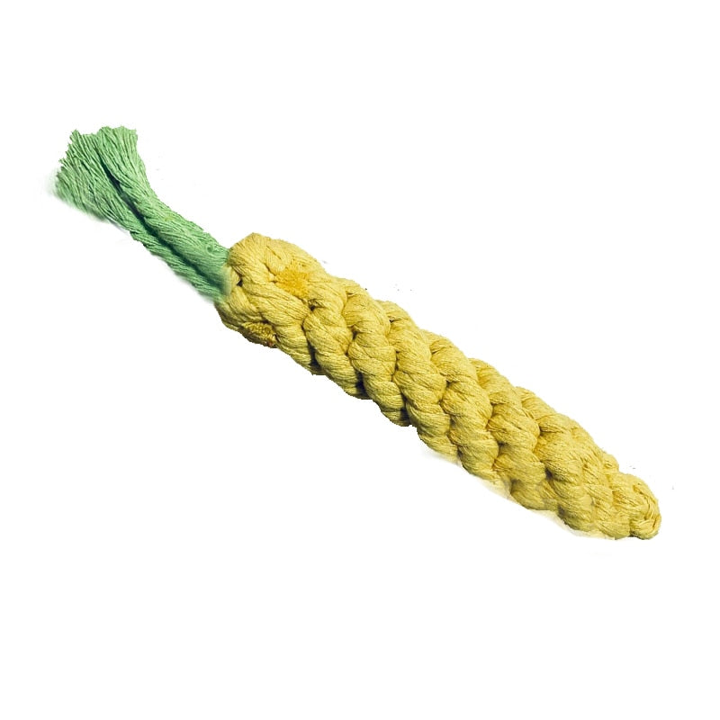 Dog Chew Made From Durable Braided Bite Resistant Cotton Great for Pups Too