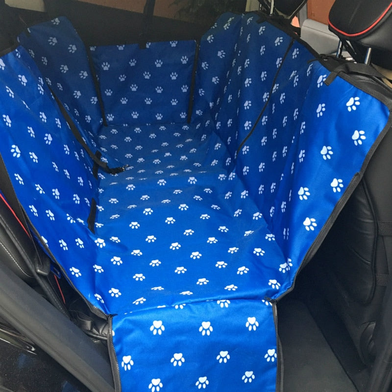 Waterproof Rear Car Back Seat Cover with Safety Belt