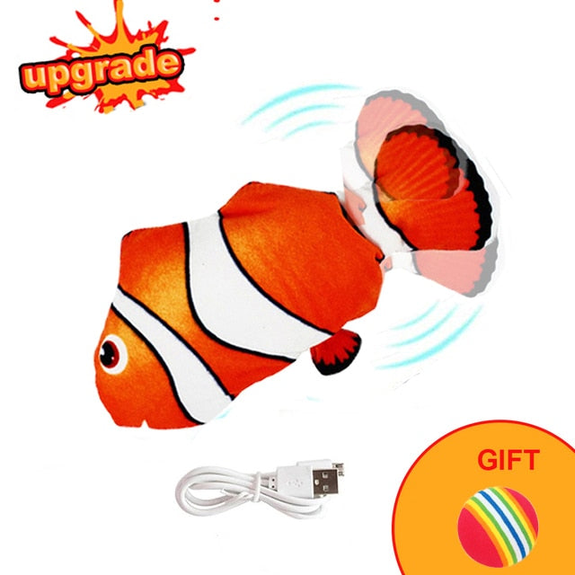 Interactive Electronic Floppy Fish Toys for Dogs