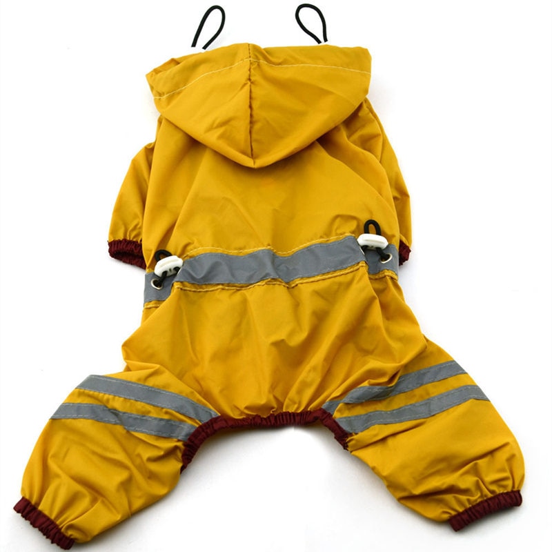 Waterproof Dog Rain Coat Hi Vis Reflective Jacket
