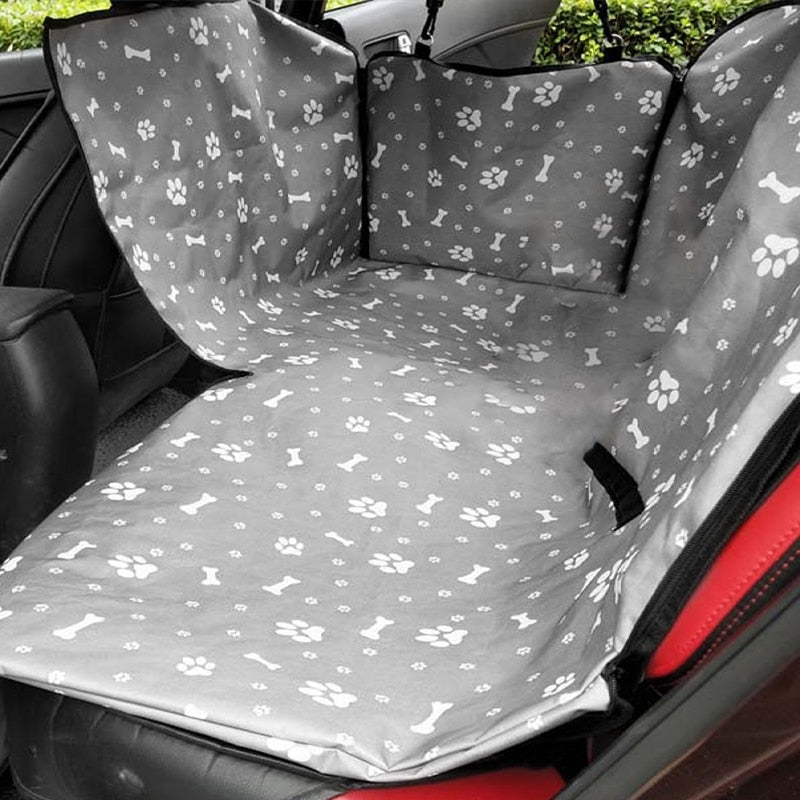 Waterproof Rear Car Back Seat Cover with Safety Belt